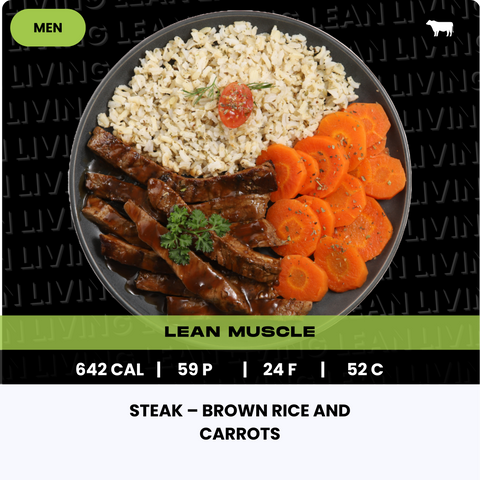 Men's Lean Muscle Meals